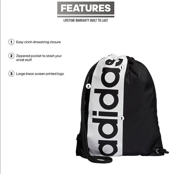 Adidas Court Lite Sackpack - Picture 2 of 5